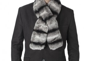 Mensfuraccessories: for a genuine fur scarf for men!
